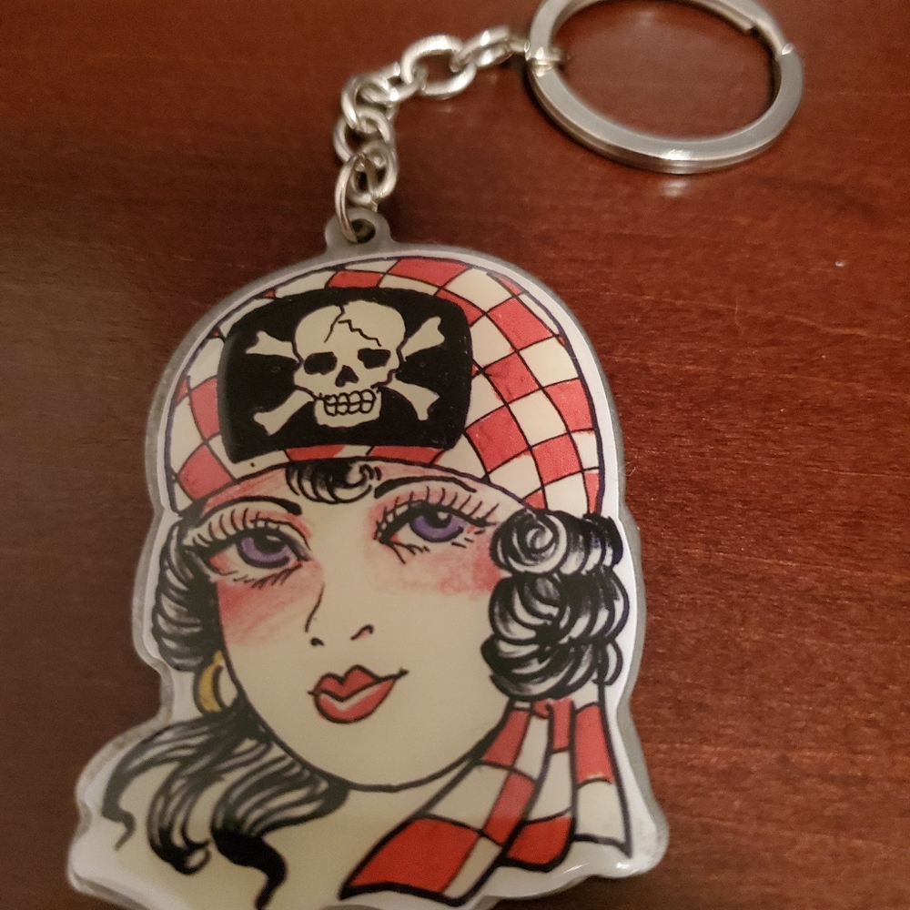 Never Used Ed Hardy Keychain